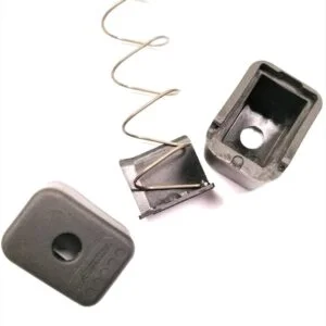 + 5 (9mm) Extended Base Pad and Spring for P-17 and P-15 Glock Magazines (by MagPul)